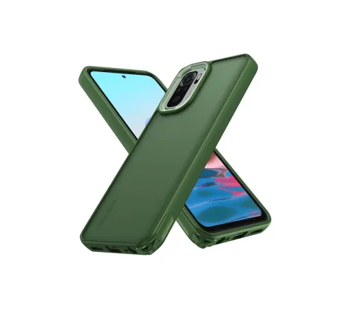 Xiaomi Redmi Note 10 Pro Kılıf Elegant Kapak - Yeşil
