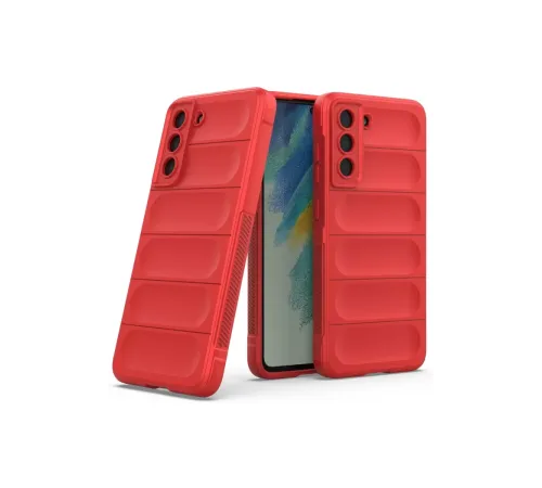 Samsung Galaxy S22 Plus Kılıf Optimum Silikon - Kırmızı