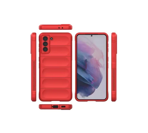 Samsung Galaxy S22 Plus Kılıf Optimum Silikon - Kırmızı