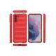 Samsung Galaxy S22 Plus Kılıf Optimum Silikon - Kırmızı