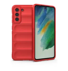 Samsung Galaxy S22 Plus Kılıf Optimum Silikon - Kırmızı