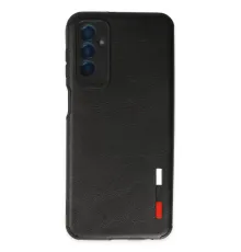 Samsung Galaxy M13 Kılıf Loop Deri Silikon - Siyah