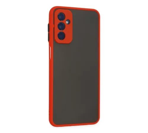 Samsung Galaxy M13 Kılıf Montreal Silikon Kapak - Kırmızı
