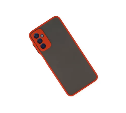 Samsung Galaxy M13 Kılıf Montreal Silikon Kapak - Kırmızı
