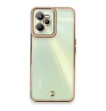 Realme C35 Kılıf Liva Lens Silikon - Pudra