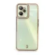 Realme C35 Kılıf Liva Lens Silikon - Pudra