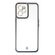 Realme C35 Kılıf Liva Lens Silikon - Mavi