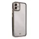 Samsung Galaxy A04E Kılıf Liva Lens Silikon - Siyah