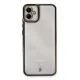 Samsung Galaxy A04E Kılıf Liva Lens Silikon - Siyah