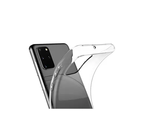 Samsung Galaxy S20 Plus Kılıf Lüx Şeffaf Silikon