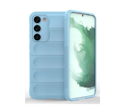 Samsung Galaxy S23 Plus Kılıf Optimum Silikon - Sky Blue