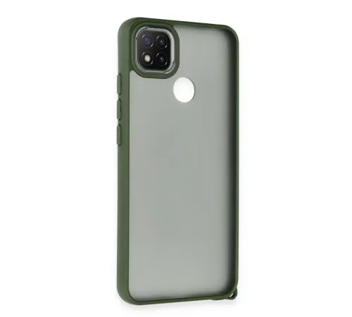Xiaomi Redmi 9C Kılıf Elegant Kapak - Yeşil