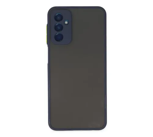 Samsung Galaxy M13 Kılıf Montreal Silikon Kapak - Lacivert