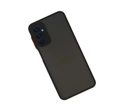 Samsung Galaxy M13 Kılıf Montreal Silikon Kapak - Siyah