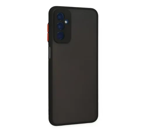 Samsung Galaxy M13 Kılıf Montreal Silikon Kapak - Siyah