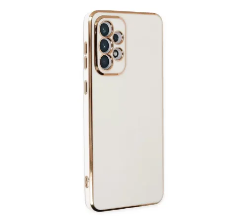 Samsung Galaxy A73 5G Kılıf Volet Silikon - Beyaz