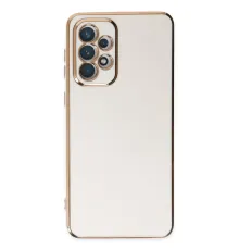 Samsung Galaxy A73 5G Kılıf Volet Silikon - Beyaz