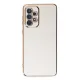 Samsung Galaxy A73 5G Kılıf Volet Silikon - Beyaz