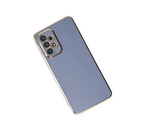 Samsung Galaxy A73 5G Kılıf Volet Silikon - Mavi