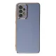 Samsung Galaxy A73 5G Kılıf Volet Silikon - Mavi