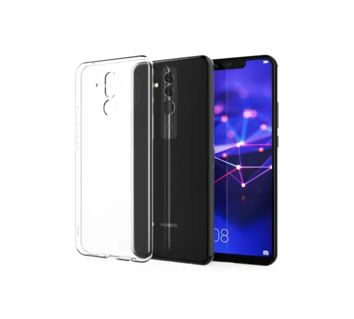 Huawei Mate 20 Lite Kılıf Lüx Şeffaf Silikon