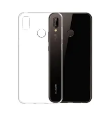 Huawei P20 Lite Kılıf Lüx Şeffaf Silikon