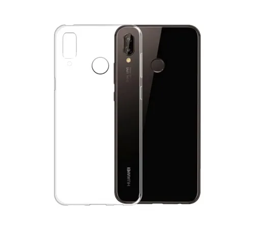 Huawei P20 Lite Kılıf Lüx Şeffaf Silikon