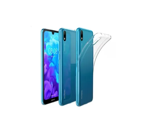 Huawei Y5 2019 Kılıf Lüx Şeffaf Silikon