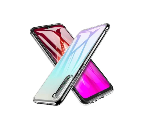 Xiaomi Redmi Note 8 Kılıf Lüx Şeffaf Silikon