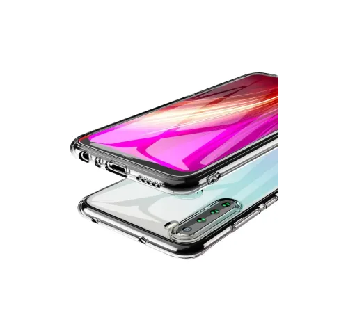 Xiaomi Redmi Note 8 Kılıf Lüx Şeffaf Silikon