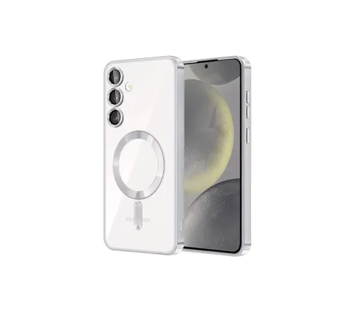 Samsung Galaxy S23 Kılıf Kross Magneticsafe Kapak - Titan Gri