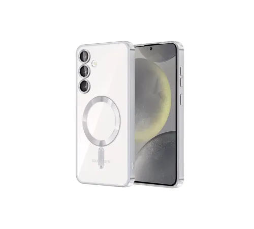 Samsung Galaxy S23 Kılıf Kross Magneticsafe Kapak - Titan Gri