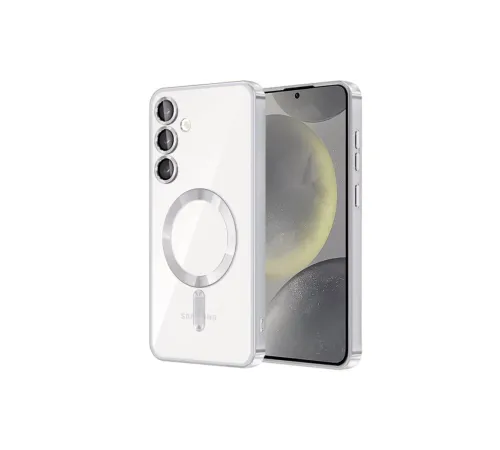 Samsung Galaxy S23 Kılıf Kross Magneticsafe Kapak - Titan Gri