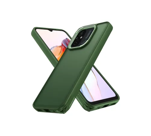 Xiaomi Redmi 12C Kılıf Elegant Kapak - Yeşil