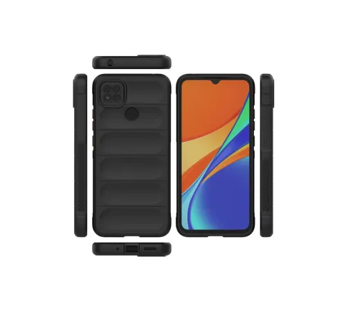 Xiaomi Redmi 9C Kılıf Optimum Silikon - Siyah