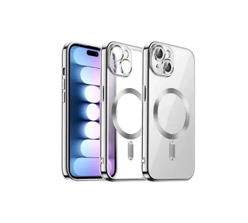 Apple iPhone 13 Kılıf Kross Magneticsafe Kapak - Titan Gri