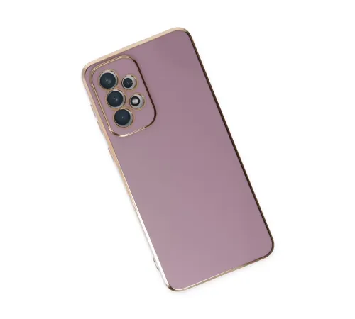 Samsung Galaxy A73 5G Kılıf Volet Silikon - Mor