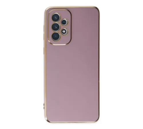 Samsung Galaxy A73 5G Kılıf Volet Silikon - Mor