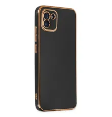 Samsung Galaxy A03 Kılıf Volet Silikon - Siyah