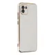 Samsung Galaxy A03 Kılıf Volet Silikon - Beyaz