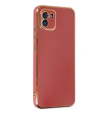 Samsung Galaxy A03 Kılıf Volet Silikon - Kırmızı