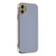 Apple iPhone 12 Kılıf Volet Silikon - Mavi