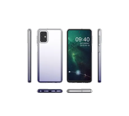 Samsung Galaxy M31S Kılıf Lüx Şeffaf Silikon