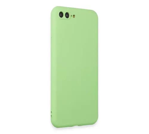 Apple iPhone 7 Plus Kılıf First Silikon - Açık Yeşil