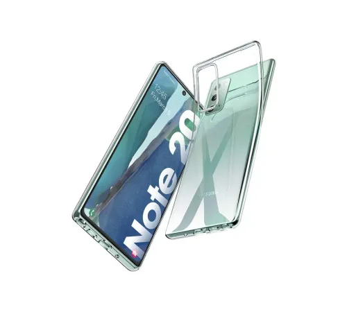 Samsung Galaxy Note 20 Kılıf Lüx Şeffaf Silikon