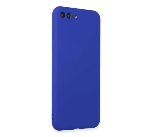 Apple iPhone 7 Plus Kılıf First Silikon - Koyu Mavi