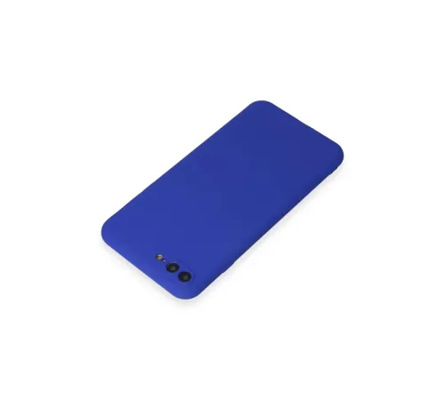 Apple iPhone 7 Plus Kılıf First Silikon - Koyu Mavi