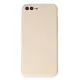 Apple iPhone 7 Plus Kılıf First Silikon - Krem