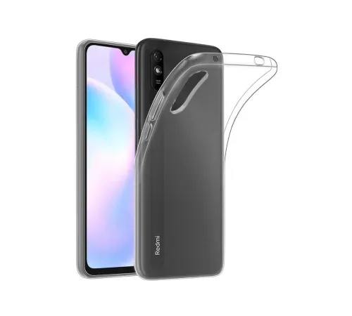 Xiaomi Redmi 9A Kılıf Lüx Şeffaf Silikon - Şeffaf
