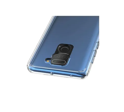 Xiaomi Redmi Note 9 Kılıf Lüx Şeffaf Silikon - Şeffaf